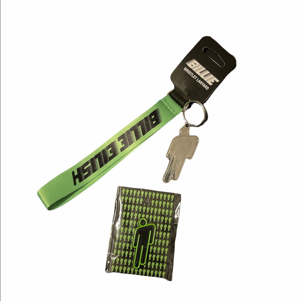 Billie Eilish Pin and KeyRing Holder